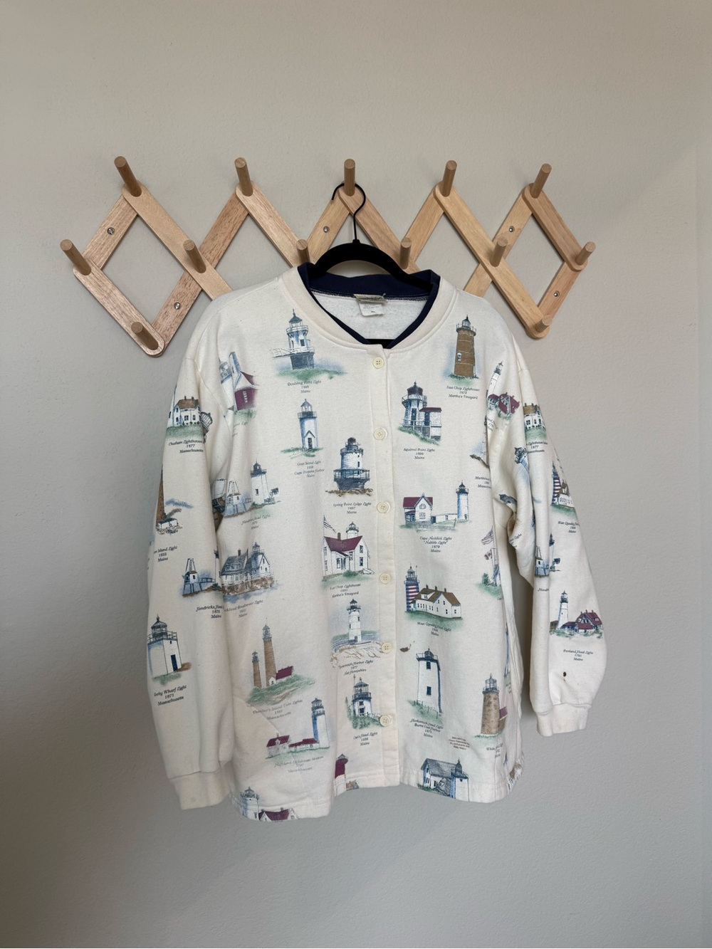 Vintage Lighthouse Cardigan